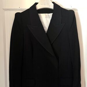 Margiela x H&M Black Wool Blend  Blazer Jacket w/Hanger